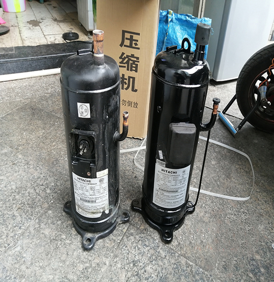 惠农中央空调压缩机的更换维修